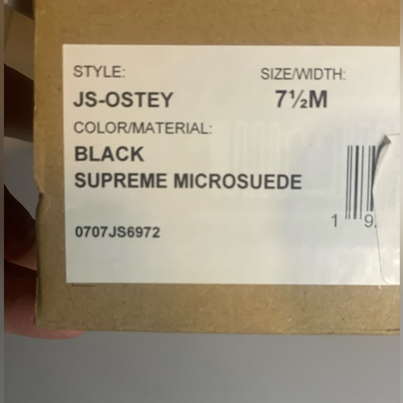 Jessica Simpson Ostey Women’s Black Supreme Microsuede Stiletto Heels size 7.5 - Picture 12 of 12